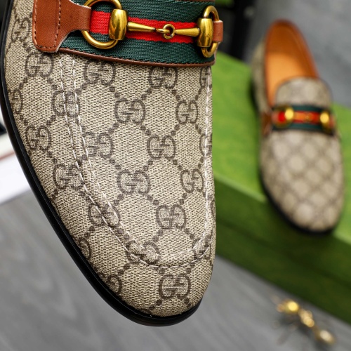 Replica Gucci Oxfords Shoes For Men #1256815 $88.00 USD for Wholesale