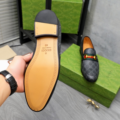 Replica Gucci Oxfords Shoes For Men #1256816 $88.00 USD for Wholesale