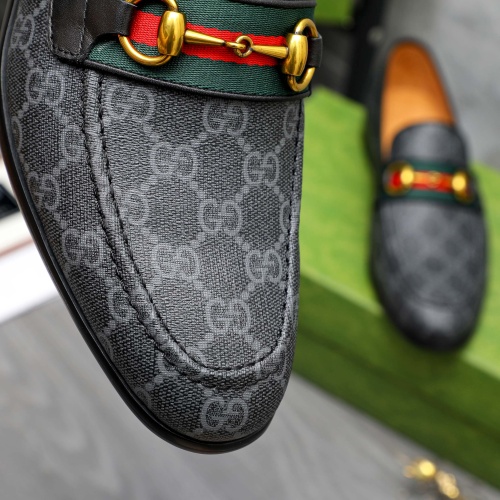 Replica Gucci Oxfords Shoes For Men #1256816 $88.00 USD for Wholesale