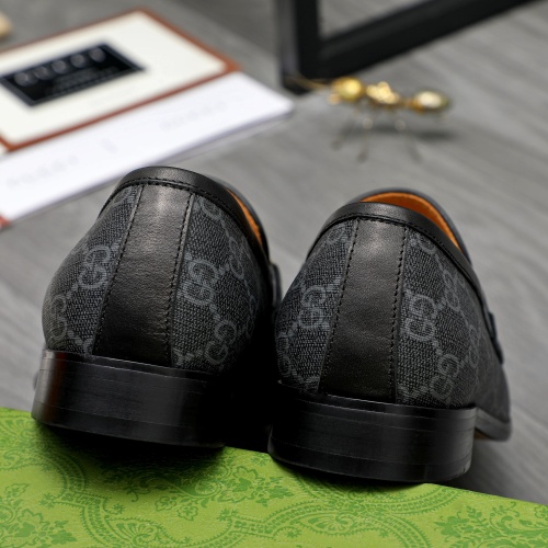 Replica Gucci Oxfords Shoes For Men #1256816 $88.00 USD for Wholesale