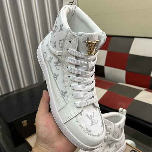 Replica Louis Vuitton High Tops Shoes For Men #1256821 $80.00 USD for Wholesale