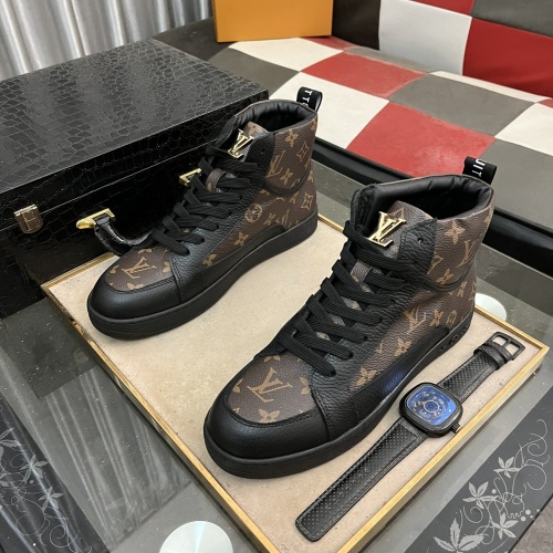 Replica Louis Vuitton High Tops Shoes For Men #1256822 $80.00 USD for Wholesale