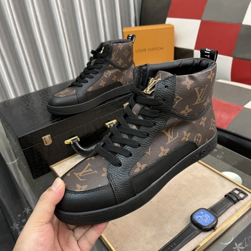 Replica Louis Vuitton High Tops Shoes For Men #1256822 $80.00 USD for Wholesale