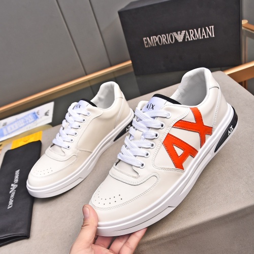 Armani Casual Shoes For Men #1256824 $80.00 USD, Wholesale Replica Armani Casual Shoes