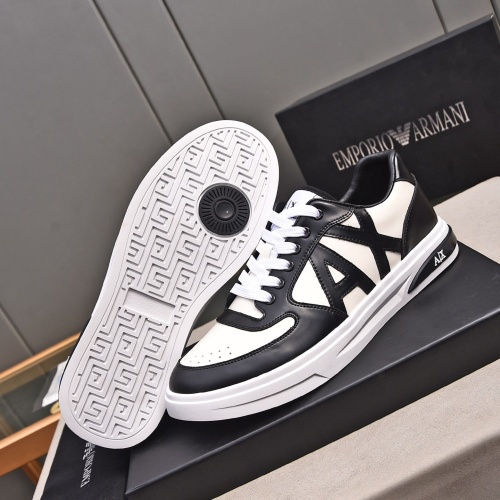 Replica Armani Casual Shoes For Men #1256825 $80.00 USD for Wholesale