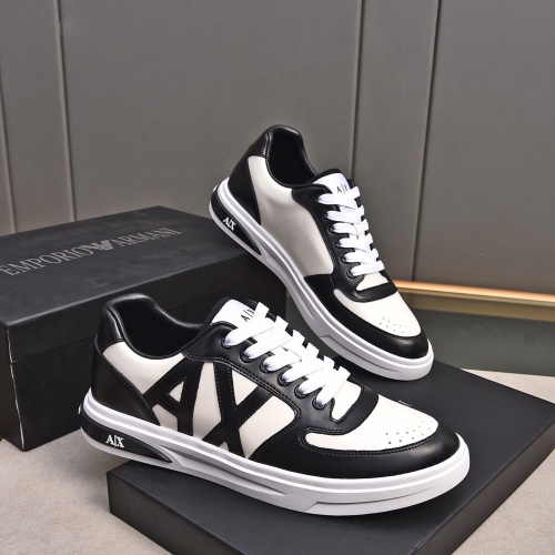 Replica Armani Casual Shoes For Men #1256825 $80.00 USD for Wholesale