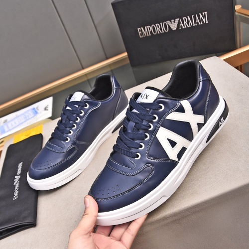 Armani Casual Shoes For Men #1256826 $80.00 USD, Wholesale Replica Armani Casual Shoes