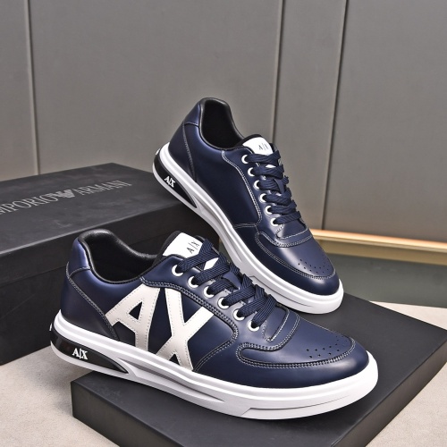 Replica Armani Casual Shoes For Men #1256826 $80.00 USD for Wholesale