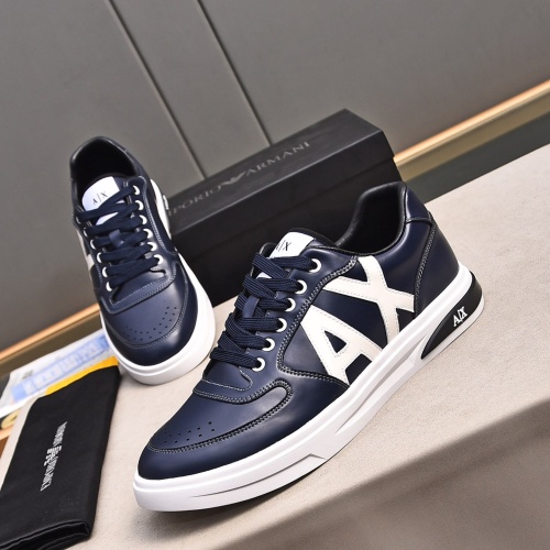 Replica Armani Casual Shoes For Men #1256826 $80.00 USD for Wholesale