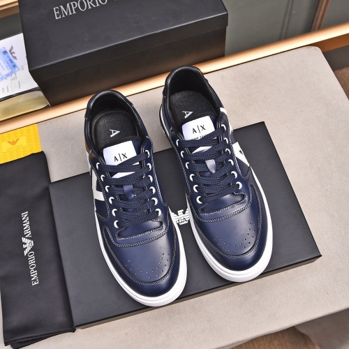 Replica Armani Casual Shoes For Men #1256826 $80.00 USD for Wholesale