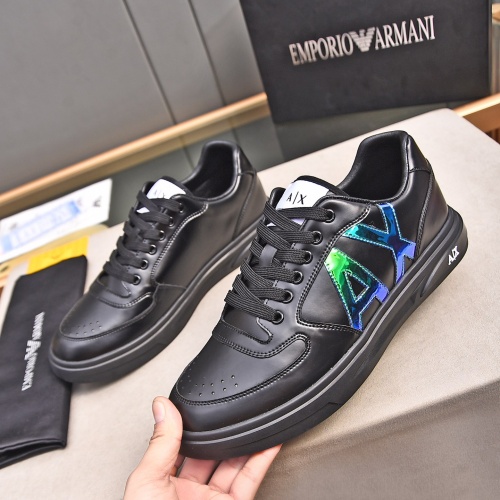 Armani Casual Shoes For Men #1256827 $80.00 USD, Wholesale Replica Armani Casual Shoes