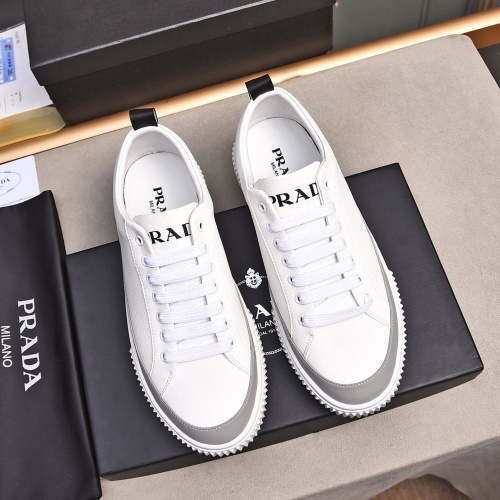 Replica Prada Casual Shoes For Men #1256864 $76.00 USD for Wholesale