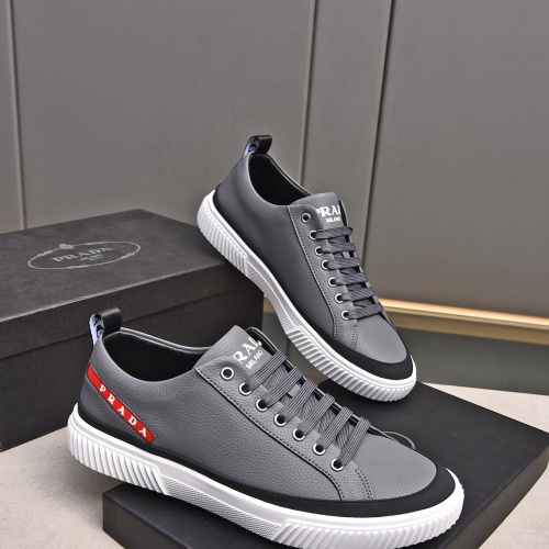 Replica Prada Casual Shoes For Men #1256865 $76.00 USD for Wholesale