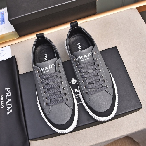 Replica Prada Casual Shoes For Men #1256865 $76.00 USD for Wholesale