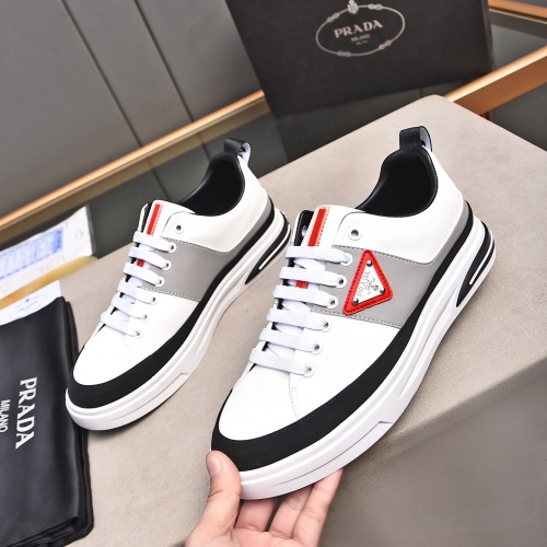 Prada Casual Shoes For Men #1256868 $76.00 USD, Wholesale Replica Prada Casual Shoes