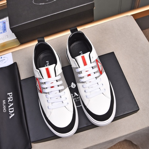 Replica Prada Casual Shoes For Men #1256868 $76.00 USD for Wholesale