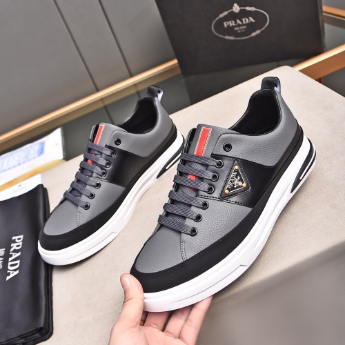 Prada Casual Shoes For Men #1256869 $76.00 USD, Wholesale Replica Prada Casual Shoes