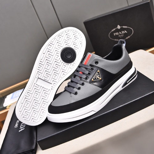 Replica Prada Casual Shoes For Men #1256869 $76.00 USD for Wholesale