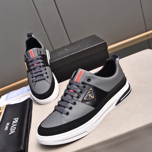 Replica Prada Casual Shoes For Men #1256869 $76.00 USD for Wholesale