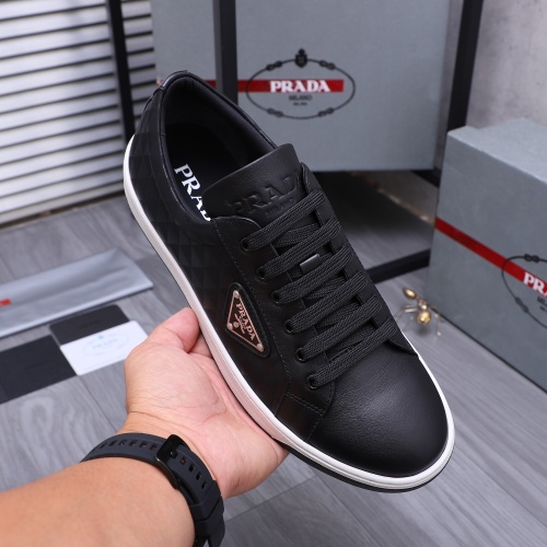 Replica Prada Casual Shoes For Men #1256898 $88.00 USD for Wholesale