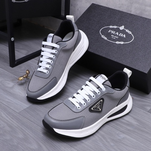 Prada Casual Shoes For Men #1256900 $80.00 USD, Wholesale Replica Prada Casual Shoes