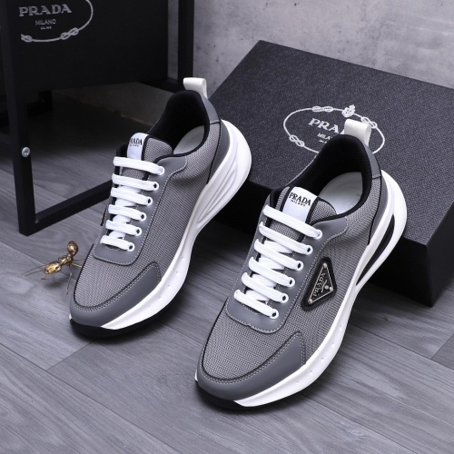 Replica Prada Casual Shoes For Men #1256900 $80.00 USD for Wholesale