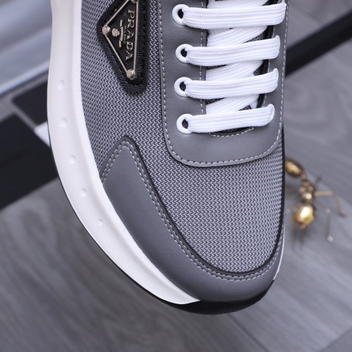 Replica Prada Casual Shoes For Men #1256900 $80.00 USD for Wholesale