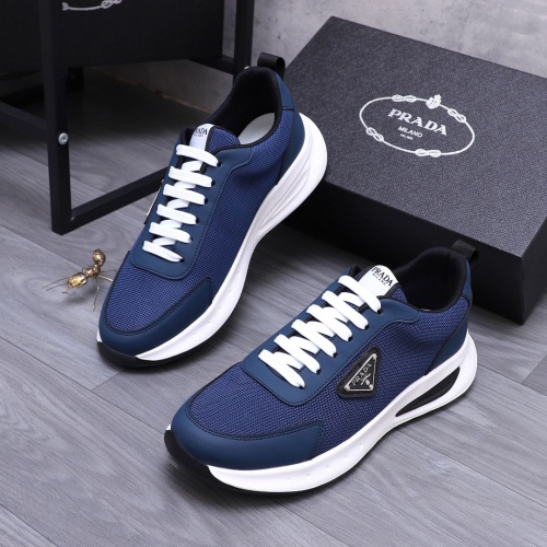 Prada Casual Shoes For Men #1256901 $80.00 USD, Wholesale Replica Prada Casual Shoes