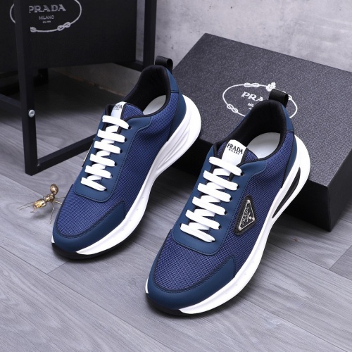 Replica Prada Casual Shoes For Men #1256901 $80.00 USD for Wholesale