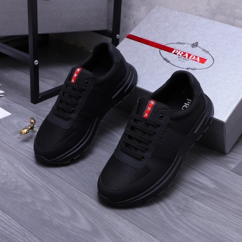 Replica Prada Casual Shoes For Men #1256905 $96.00 USD for Wholesale