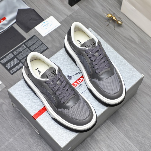 Replica Prada Casual Shoes For Men #1256913 $102.00 USD for Wholesale