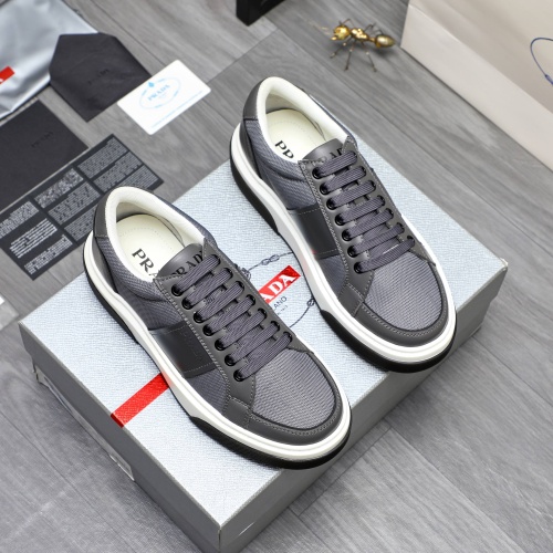 Replica Prada Casual Shoes For Men #1256917 $102.00 USD for Wholesale