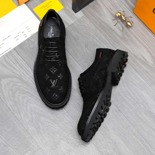 Replica Louis Vuitton LV Oxfords Shoes For Men #1256929 $96.00 USD for Wholesale