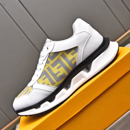 Replica Fendi Casual Shoes For Men #1256930 $80.00 USD for Wholesale