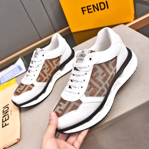 Fendi Casual Shoes For Men #1256931 $80.00 USD, Wholesale Replica Fendi Casual Shoes