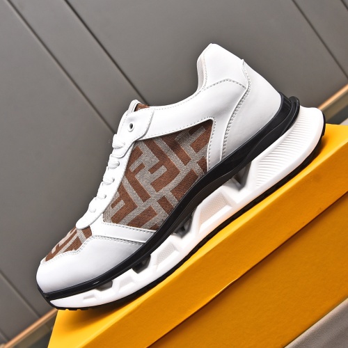 Replica Fendi Casual Shoes For Men #1256931 $80.00 USD for Wholesale