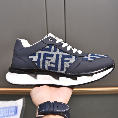 Replica Fendi Casual Shoes For Men #1256932 $80.00 USD for Wholesale