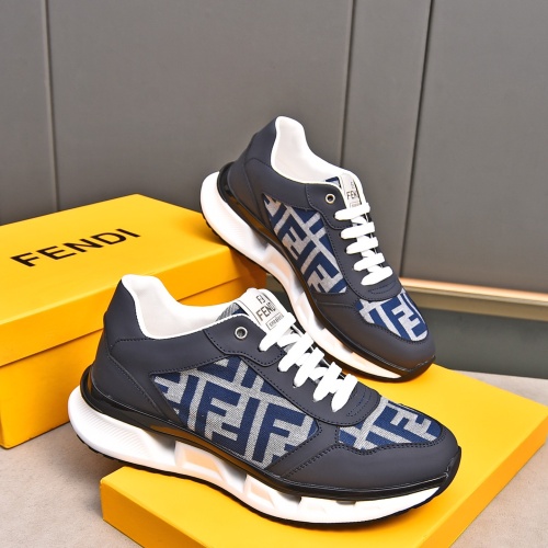 Replica Fendi Casual Shoes For Men #1256932 $80.00 USD for Wholesale