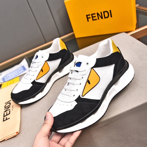 Fendi Casual Shoes For Men #1256933 $80.00 USD, Wholesale Replica Fendi Casual Shoes