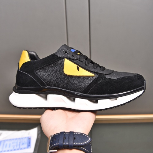 Replica Fendi Casual Shoes For Men #1256934 $80.00 USD for Wholesale