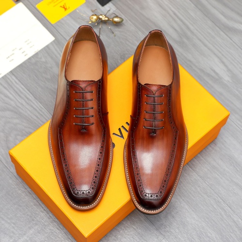 Replica Louis Vuitton LV Oxfords Shoes For Men #1256948 $88.00 USD for Wholesale