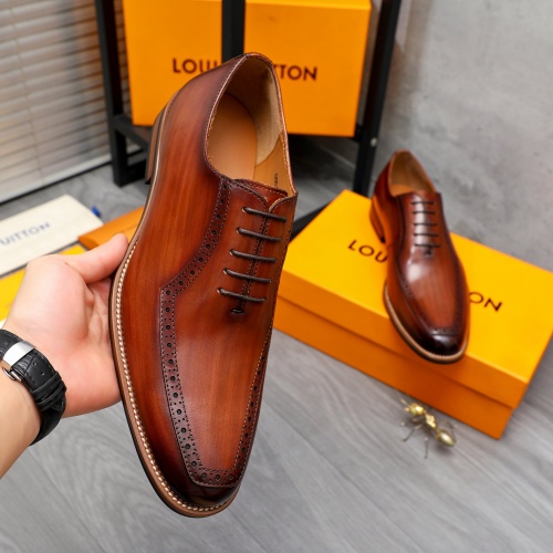 Replica Louis Vuitton LV Oxfords Shoes For Men #1256948 $88.00 USD for Wholesale