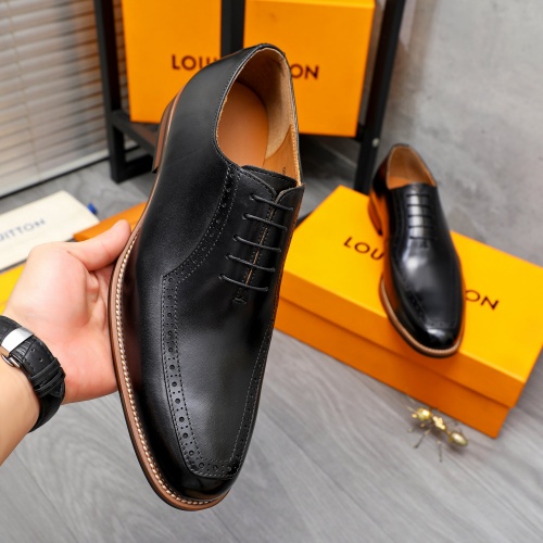 Replica Louis Vuitton LV Oxfords Shoes For Men #1256949 $88.00 USD for Wholesale