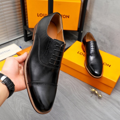 Replica Louis Vuitton LV Oxfords Shoes For Men #1256951 $88.00 USD for Wholesale