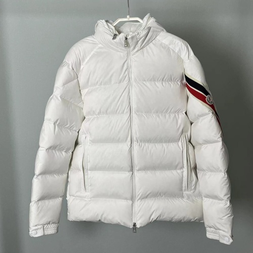 Moncler Down Feather Coat Long Sleeved For Men #1256975 $172.00 USD, Wholesale Replica Moncler Down Feather Coat