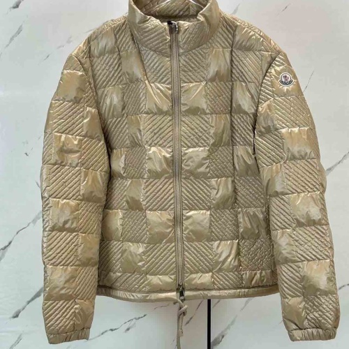 Moncler Down Feather Coat Long Sleeved For Women #1256986 $172.00 USD, Wholesale Replica Moncler Down Feather Coat