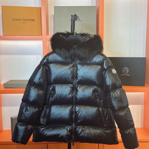 Moncler Down Feather Coat Long Sleeved For Women #1256990 $210.00 USD, Wholesale Replica Moncler Down Feather Coat