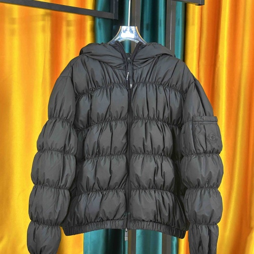 Moncler Down Feather Coat Long Sleeved For Women #1256992 $202.00 USD, Wholesale Replica Moncler Down Feather Coat