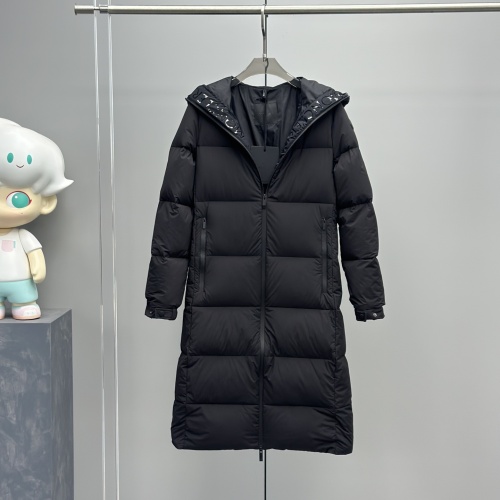 Moncler Down Feather Coat Long Sleeved For Women #1256995 $192.00 USD, Wholesale Replica Moncler Down Feather Coat