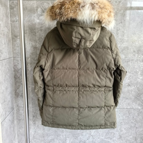 Replica Canada Goose Down Feather Coat Long Sleeved For Women #1256999 $170.00 USD for Wholesale